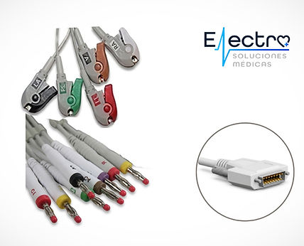 Cable Para Electrocardiograma Burdick HP Bionet Nihon Kohden
