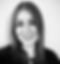 A black and white headshot of Amanda MacIver, Registered Provisional Psychologist. Amanda is a white woman with medium dark brown, shoulder length hair. He is smiling.