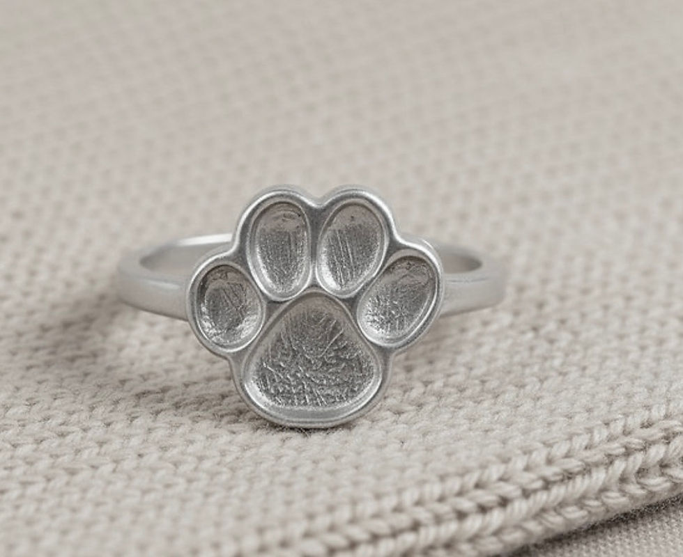 Thumbnail: Ladies Pawfect Pet 925 Silver Ring