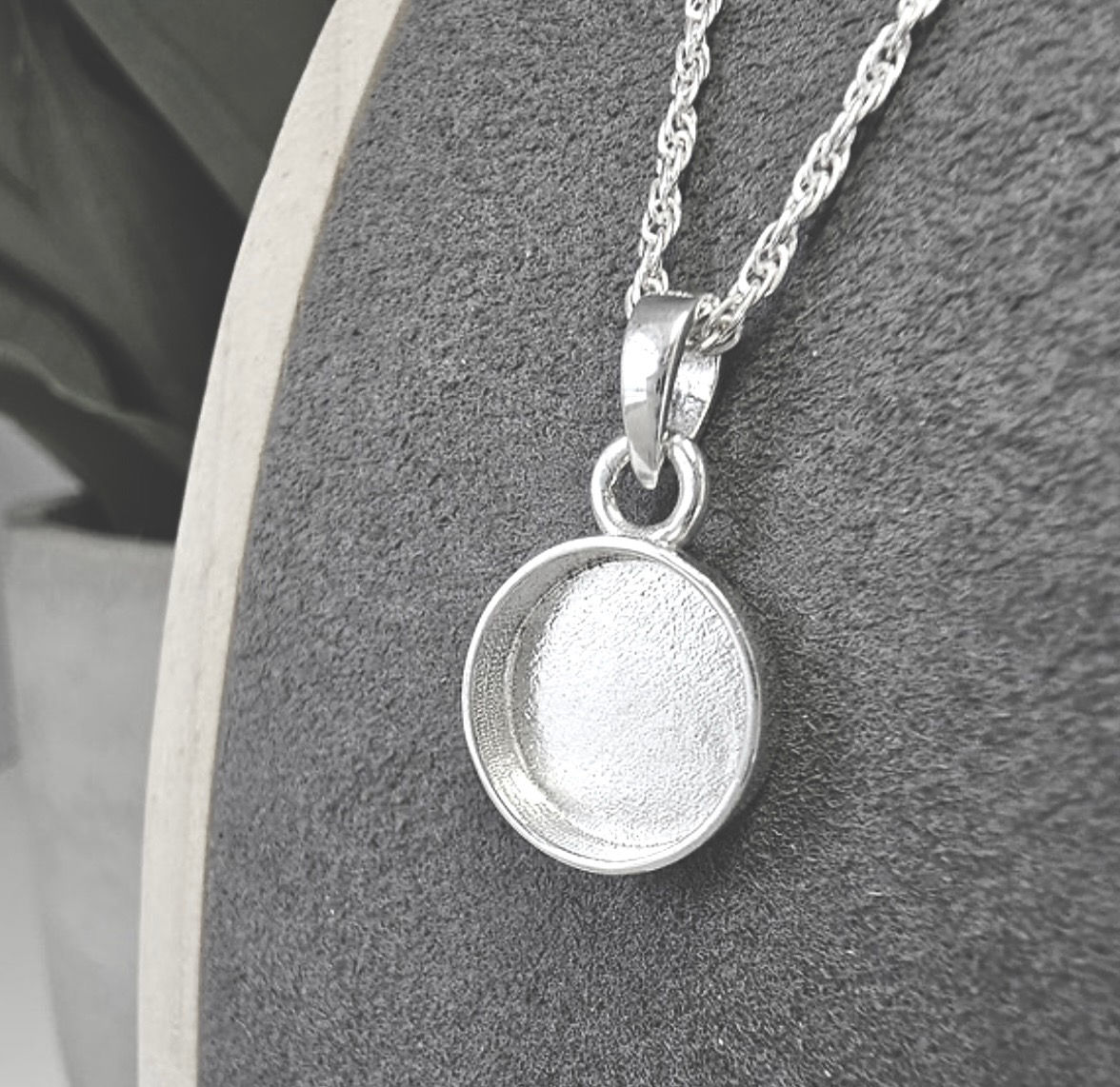 Ladies Simplicity 925 Silver Necklace