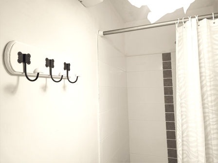 Hanging the Towel Rack