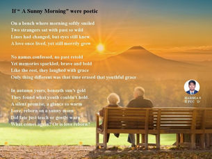 If "A Sunny Morning" were poetic