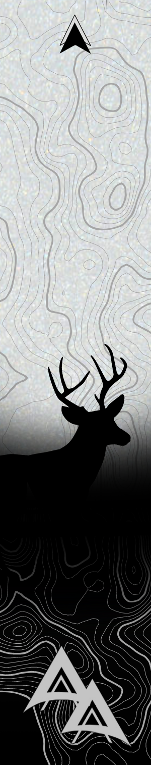 APA Game Series Whitetail Topo Fade Reflective Arrow Wrap
