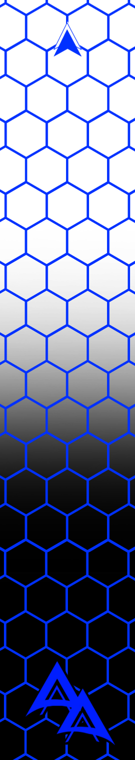 APA Hex Fade Series - Blue