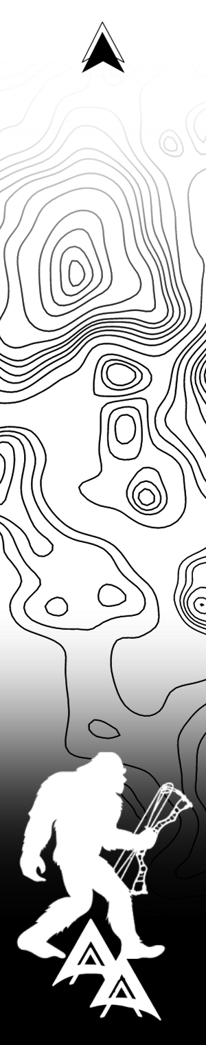 APA Sasquatch Series Arrow Wraps - White Topo Bigfoot