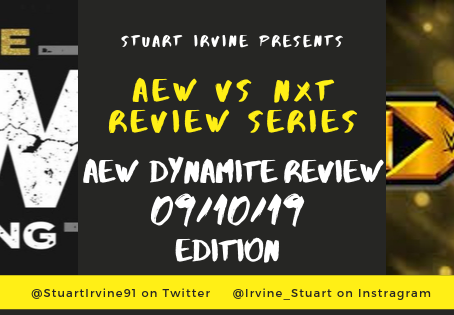 Stuart Irvine AEW Dynamite Review (9th October 2019) Edition 