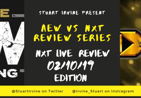 Stuart Irvine NXT Review (2nd October 2019) Edition 