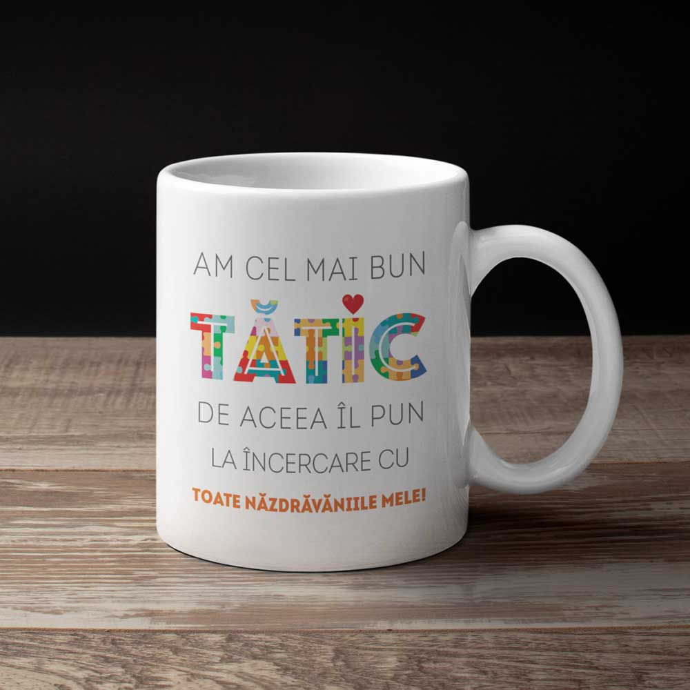 Cana cu Nazdravanii - Cadou pentru Tatici