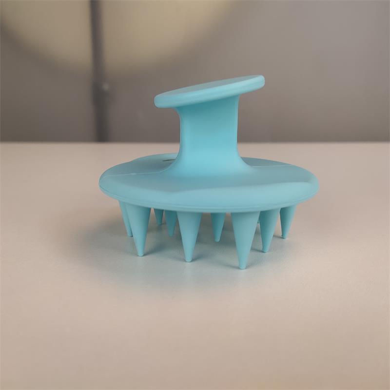 Miniaturbild: Shampoo-Massagebürste, Haar-Kopfhaut-Massagegerät, einteilige Silikonbürste