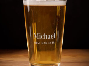 Hot Review! Best Dad Ever Personalized Beer Pint Glass