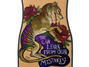 Best Price! Thylacine We can Learn Car Floor Mat