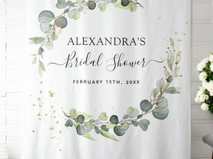 Top 10! Eucalyptus Bridal Shower Photo Booth Backdrop