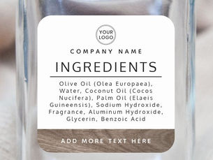 Top 5! Brown woodgrain logo ingredient list product label