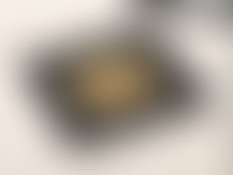 Best Price! Elegant Black Gold Monogram Initial Script Modern Square Paper Coaster