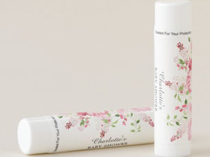 Hot Review! Spring Blossoms Floral Baby Shower Lip Balm