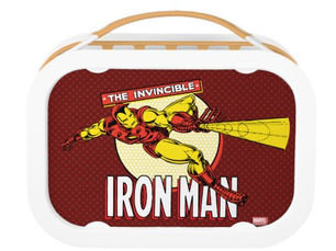 Top 5! Iron Man Retro Character Graphic Lunch Box