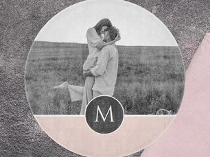 Best Deals! Minimalist Pastel Pink Personalized Name & Photo Cutting Board