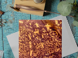 Big Deals! Newspaper Rock American Indian Utah Tile