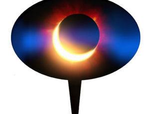Best Deals! Solar Eclipse Cake Topper