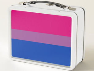 Best Price! Bisexual Pride (Bi Flag) Metal Lunch Box