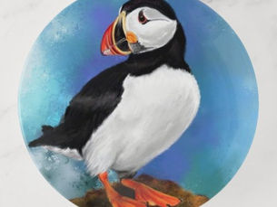 Hot Deals! Atlantic Puffin Trinket Tray
