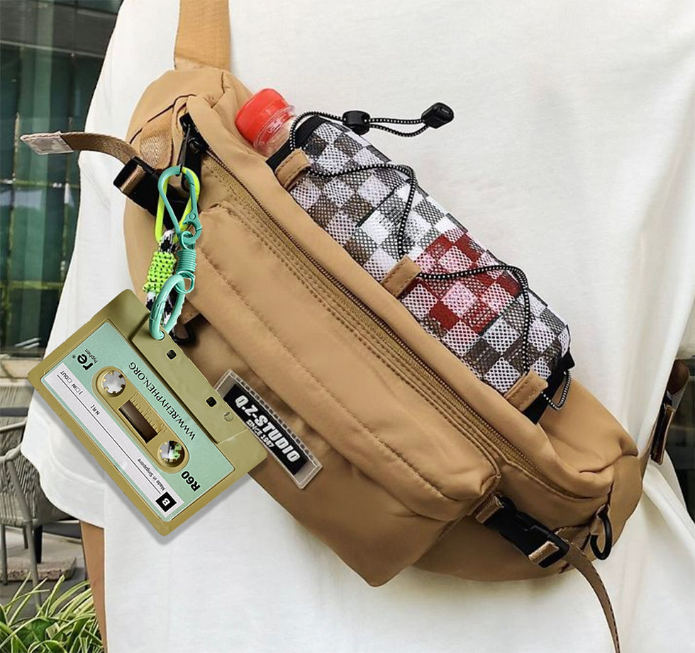 Thumbnail: Cassette Bag Charms Workshop min 10pax