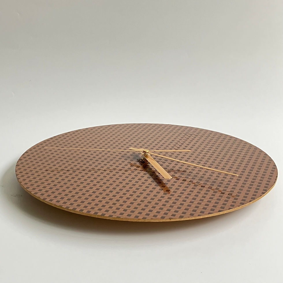 MusicCloth® Anti-Clockwise Clock