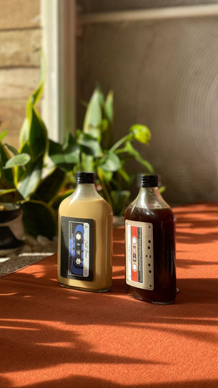 rehyphen cassette cold brew _ Kizuna singapore cafe
