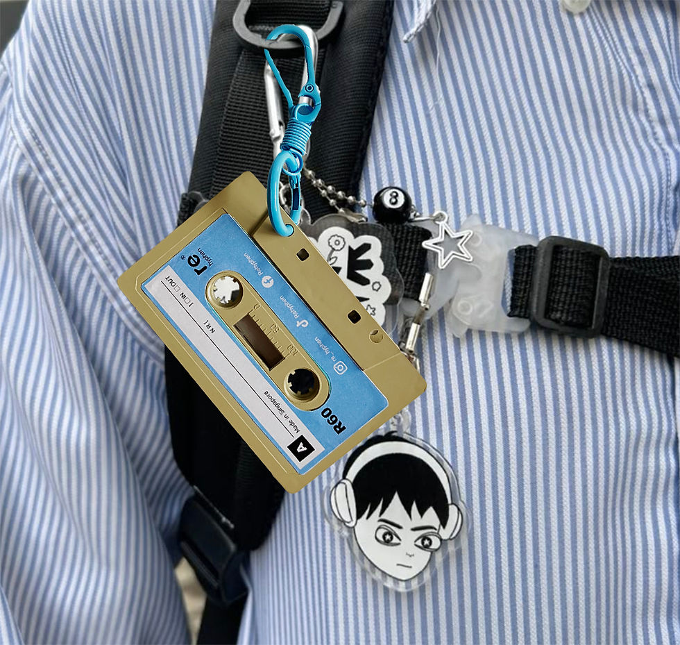 Thumbnail: Cassette Bag Charms Workshop min 10pax