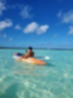 personne qui fait du kayak