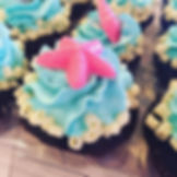 Starfish Cupcakes