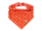Red Valentine’s Day dog bandana with hearts and so very loved print, adjustable pet neck scarf