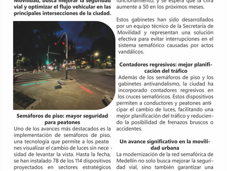 Medellin moderniza su Red Semafórica con Tecnología Avanzada