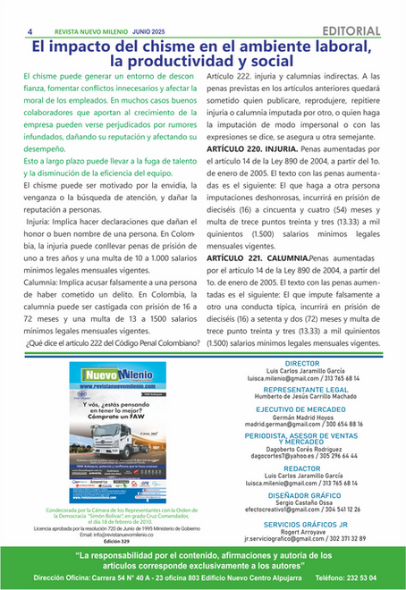 EDITORIAL JUNIO 2025