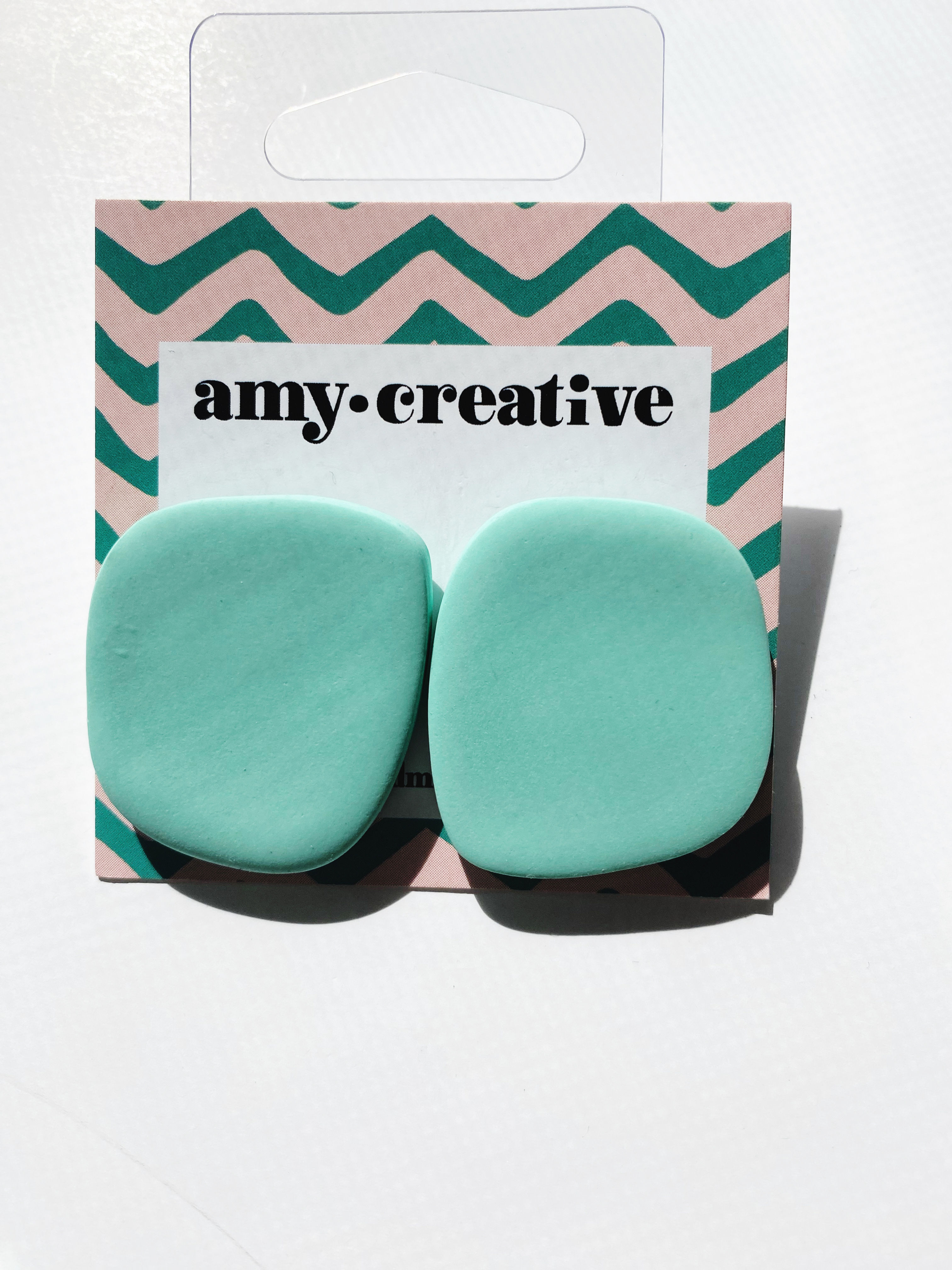 Small Organic Statement Studs Bermuda