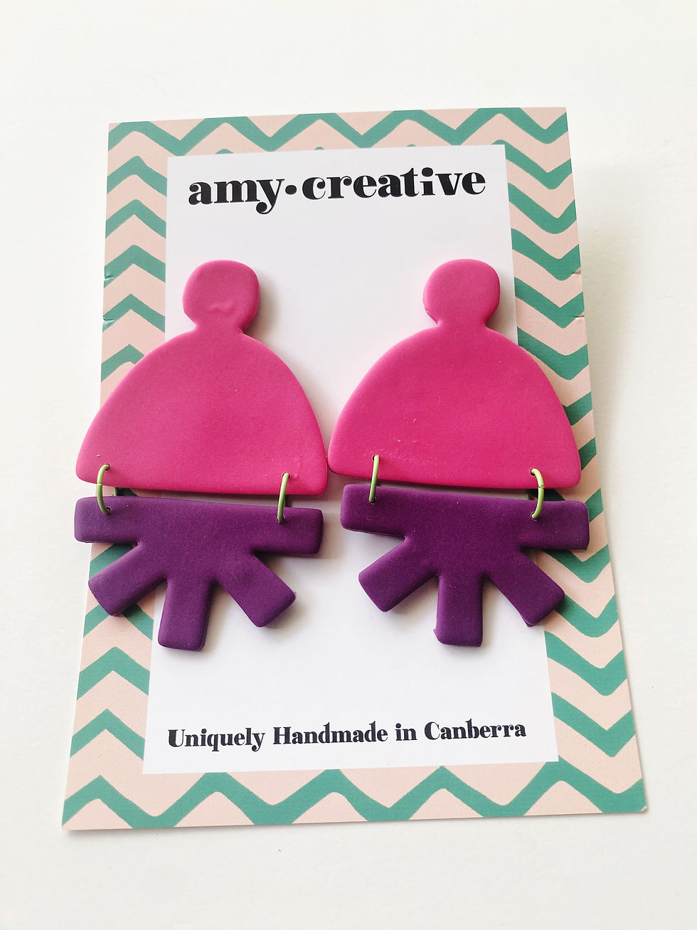 Ding-a-ling XL dangles 80’s Pink