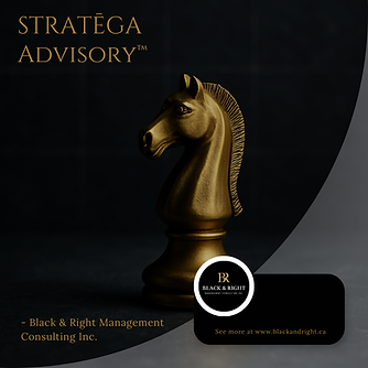 Black & Right Management Consulting Inc. - STRATĒGA™