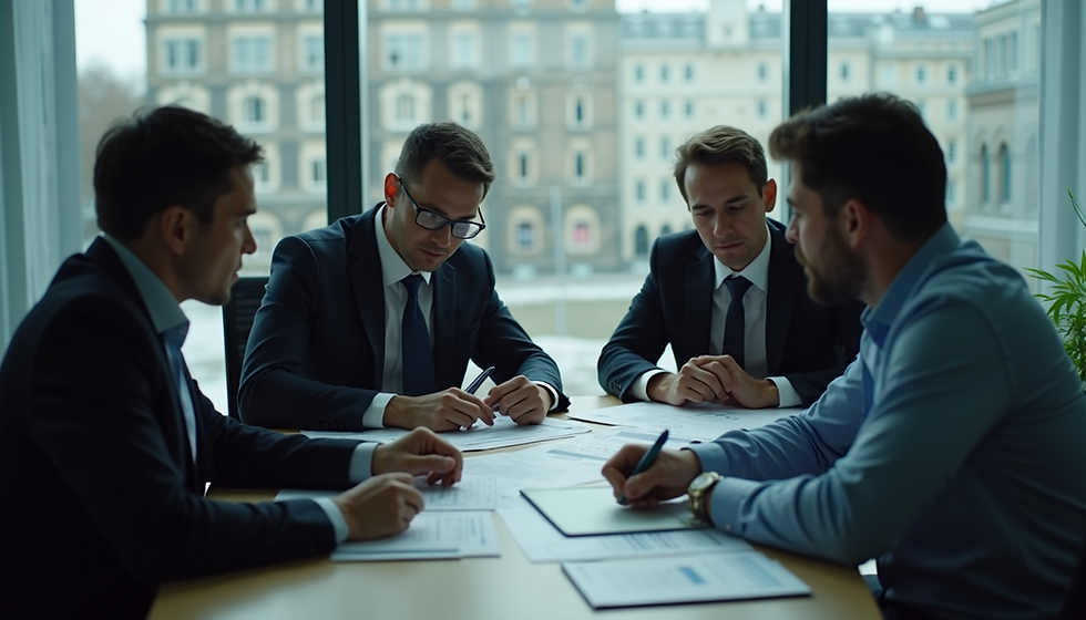 Operational excellence team at Black & Right