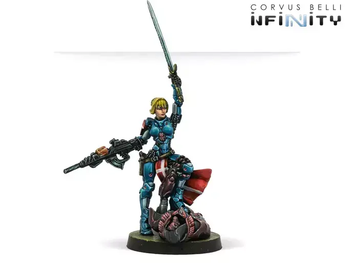 Миниатюра: Cтартовий набір мініатюр Infinity. Military Order Hospitaller Action Pack