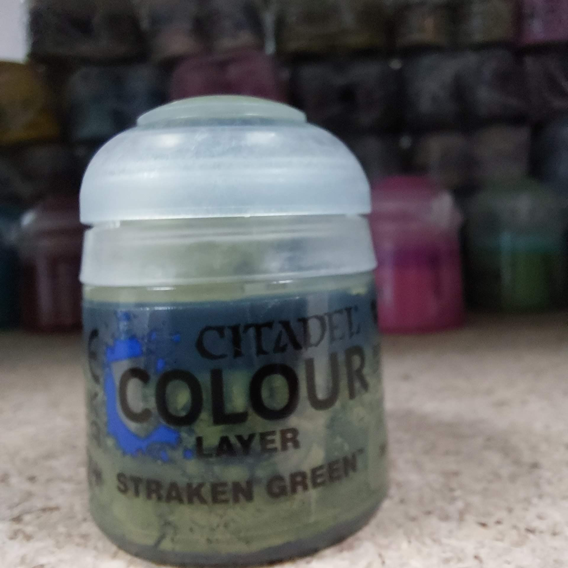 Citadel Layer: Straken Green 12ml | Фарба для Моделювання | Аксесуари для моделювання | ALLGAMES