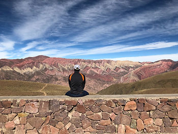Serranía de Hornocal, city of Humahuaca in the Argentine province of Jujuy