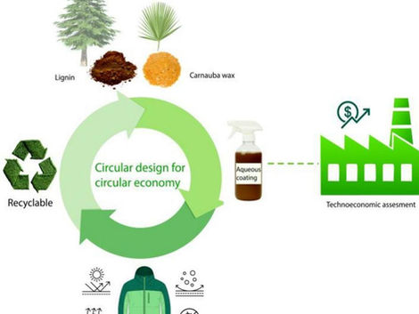 Bio-based dispersion coating designed for enhanced functionality, recyclability and economic feasibility