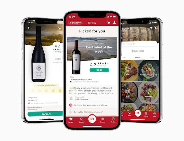 utilisation application vin vivino