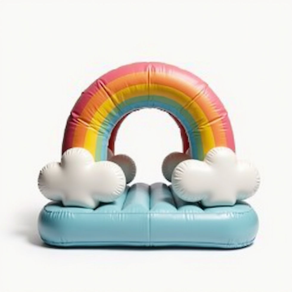 Rainbow Cloud Bouncer