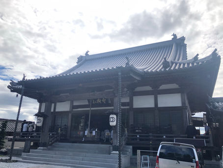 淡路島のお寺へ