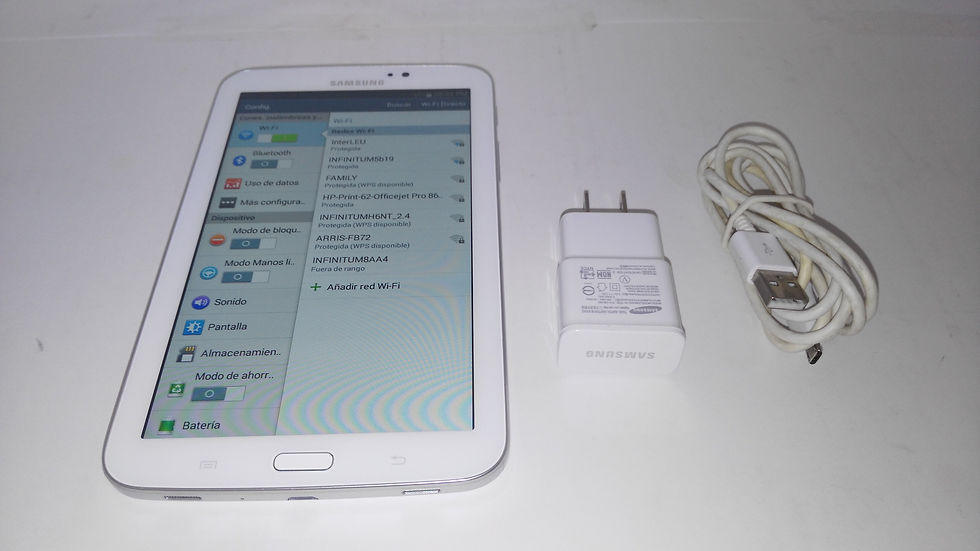 Miniatura: Tablet Samsung Tab 3 Color Blanca Folio: 1-2017-779.1