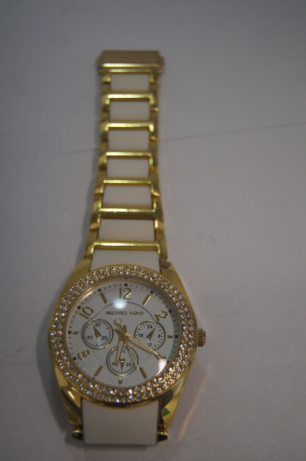 Miniatura: Reloj Michael Kors Dorado y blanco Folio:1-2016-50