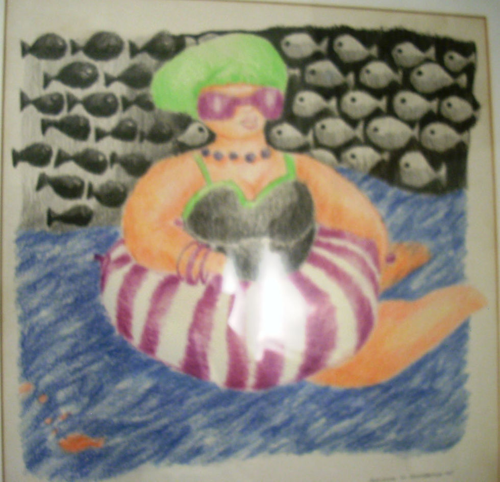 Desenho lapis de cor