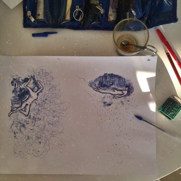 Facebook - Experiência : Litografia + caneta .jpg