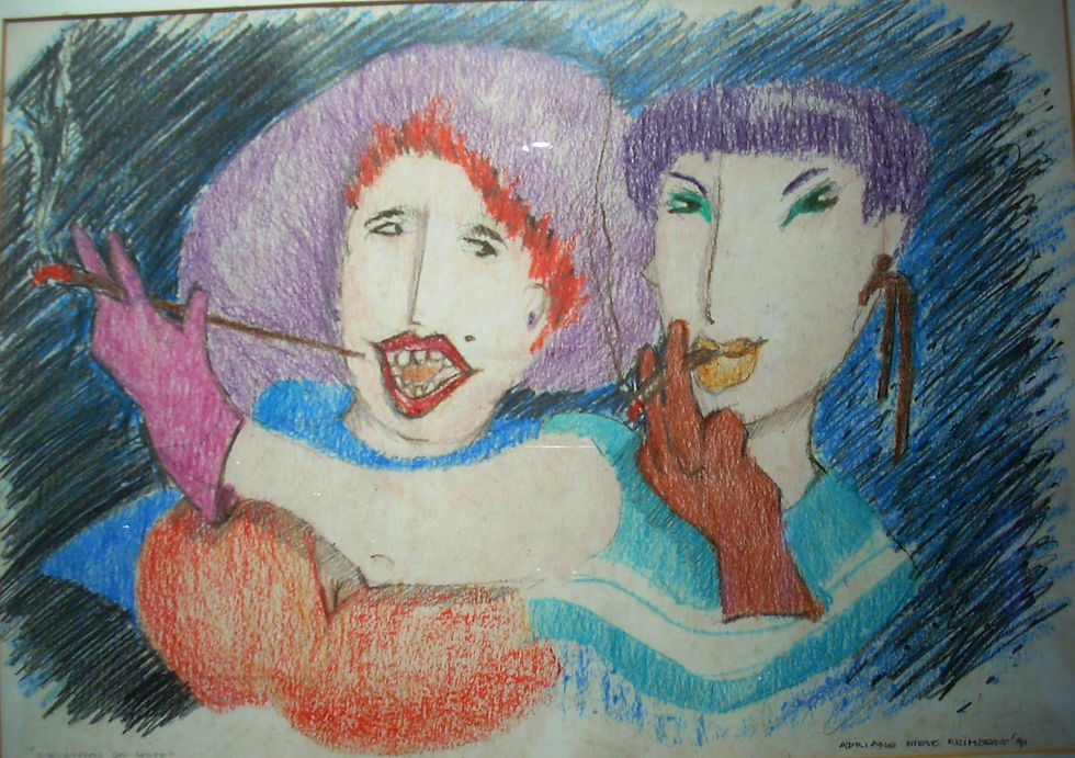 Desenho lapis de cor